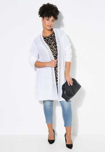 Длинный жилет