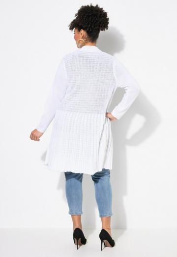 Длинный жилет