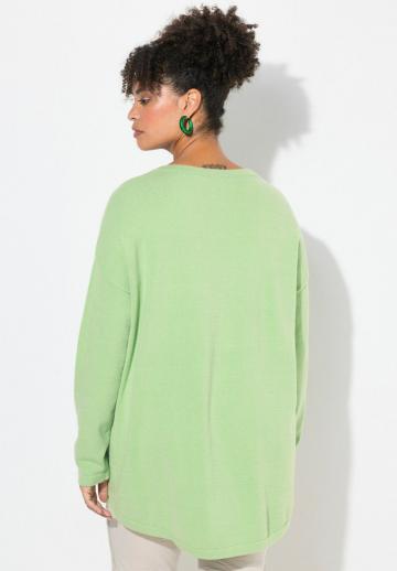 Длинный пуловер