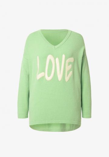 Длинный пуловер