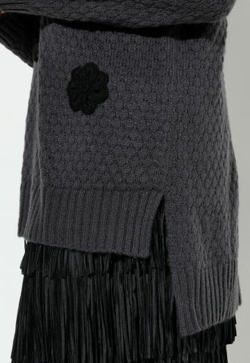 Длинный пуловер