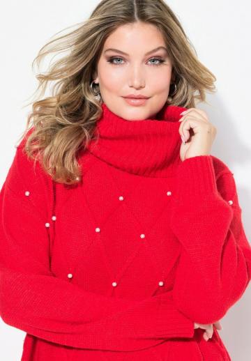 Вязаное платье