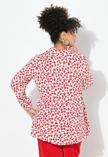 Длинная блузка