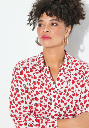 Длинная блузка