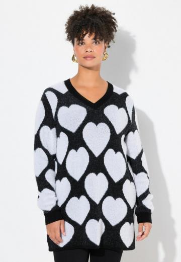 Длинный пуловер