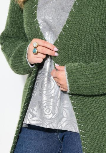 Длинный кардиган