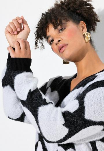 Длинный пуловер