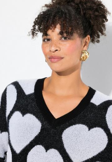 Длинный пуловер