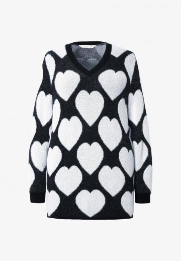 Длинный пуловер