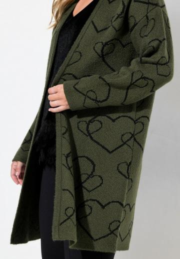 Длинный кардиган