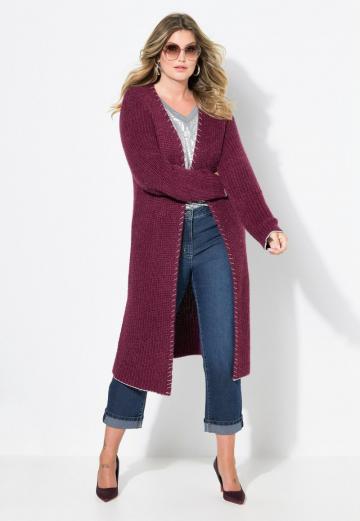 Длинный кардиган