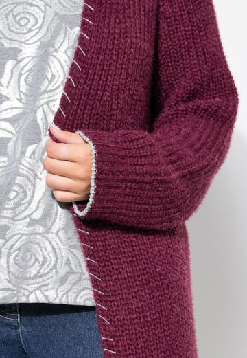 Длинный кардиган