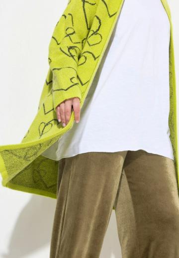 Длинный кардиган