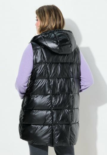 Длинный жилет