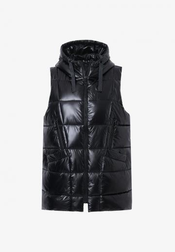 Длинный жилет