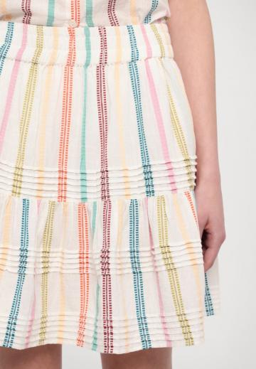 Юбка с воланами