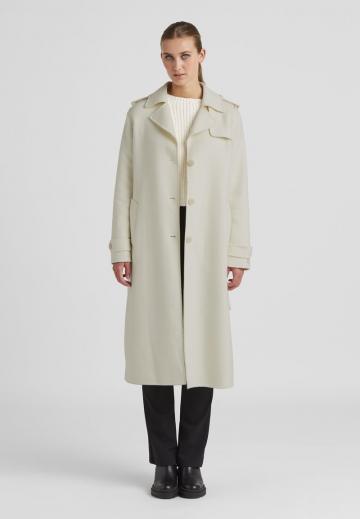 Шерстяное пальто