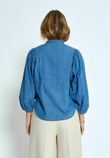 Джинсовая блузка