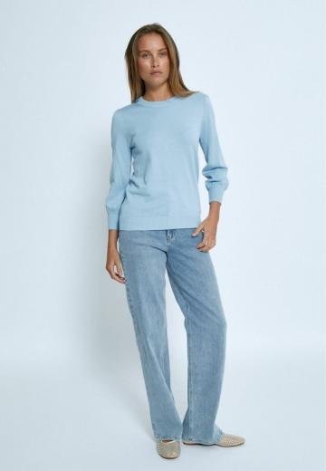 Пуловер с рукавом три четверти