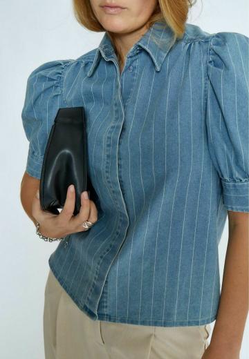 Джинсовая блузка