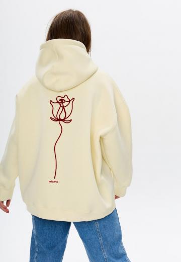 Пуловер с капюшоном