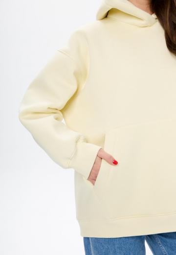 Пуловер с капюшоном