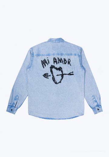 Джинсовая блузка