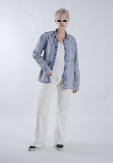 Джинсовая блузка