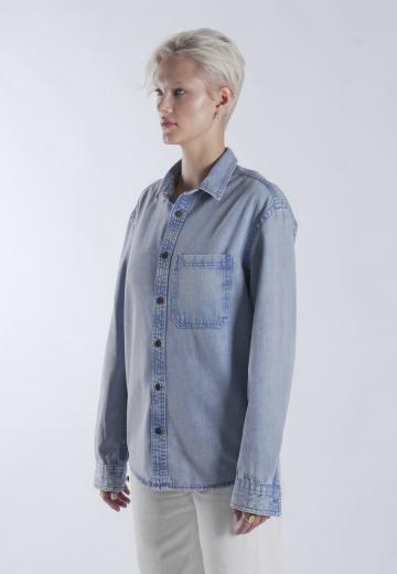 Джинсовая блузка