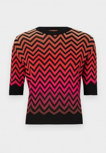 Пуловер с коротким рукавом