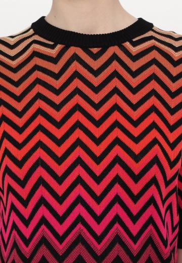 Пуловер с коротким рукавом