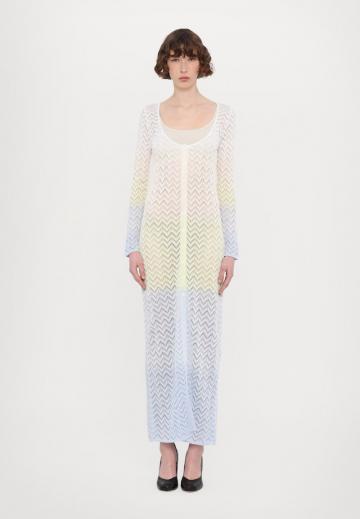 Вязаное платье