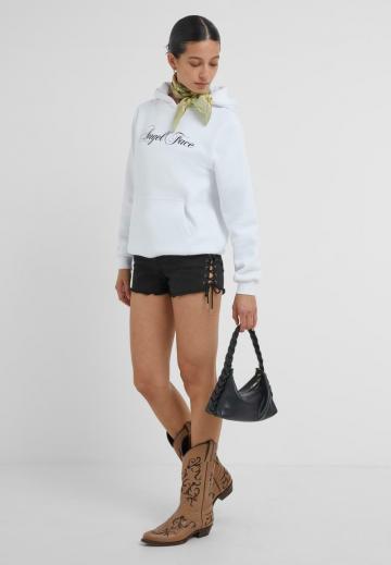 Пуловер с капюшоном