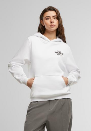 Пуловер с капюшоном