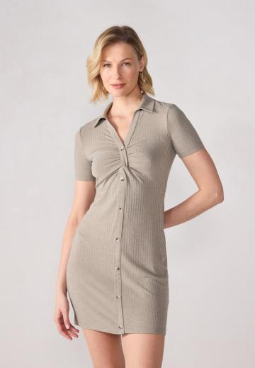 Вязаное платье