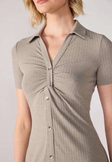 Вязаное платье