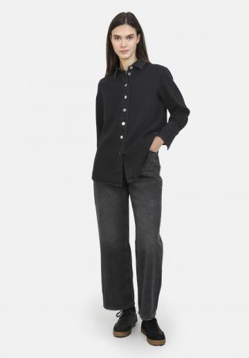 Джинсовая блузка