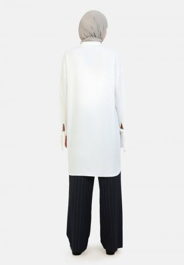 Длинная блузка