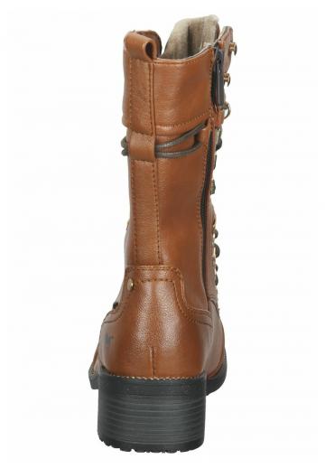 Сапоги на шнуровке