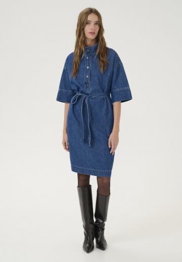 Джинсовое платье