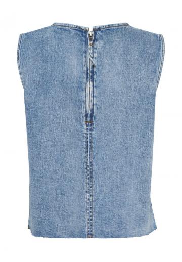 Джинсовая блузка