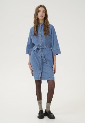 Джинсовое платье