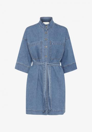 Джинсовое платье