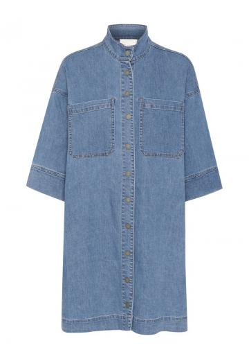 Джинсовое платье