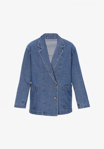 Джинсовая жилетка