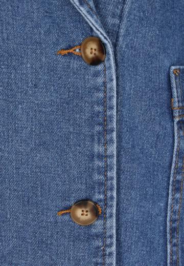 Джинсовая жилетка