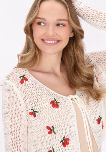 Вязаная кофта