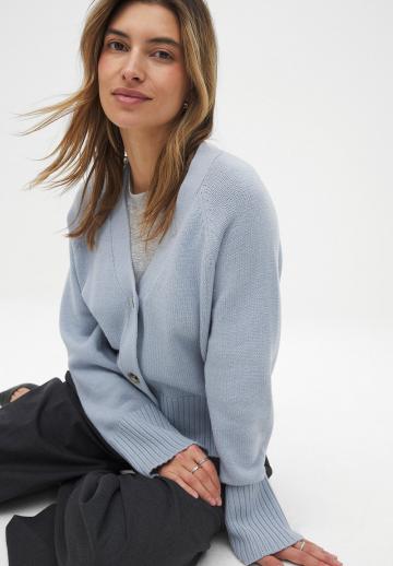 Вязаная кофта