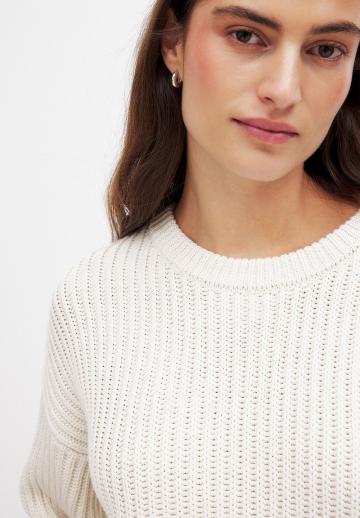 Длинный пуловер