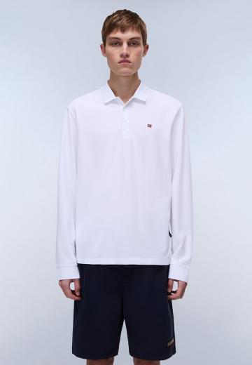 Поло с длинным рукавом